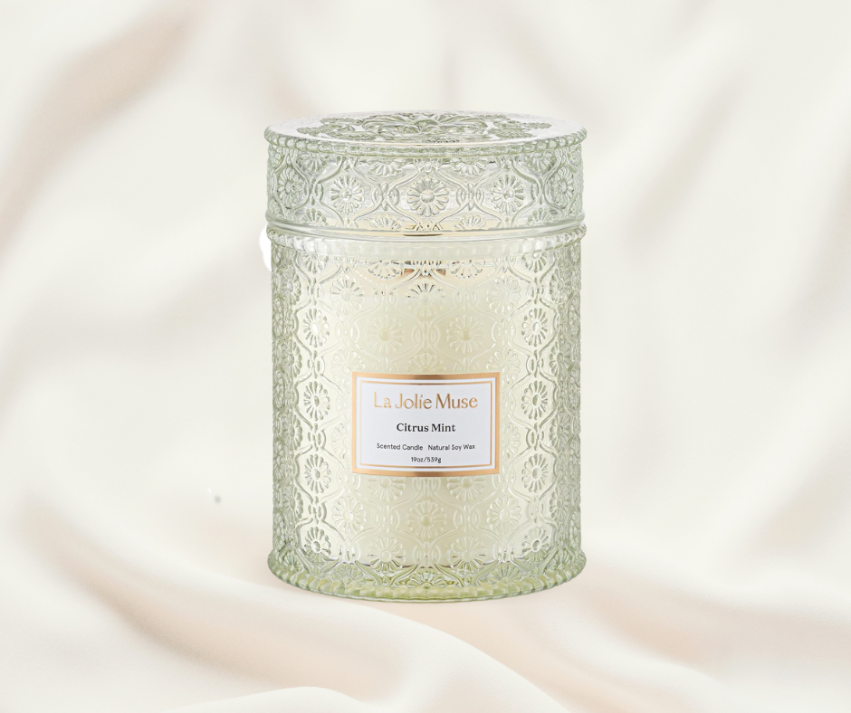La Jolie Muse Citrus Mint Candle 
