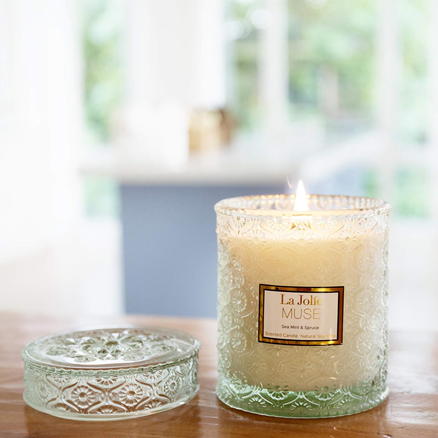 La Jolie Muse Citrus Mint Candle 