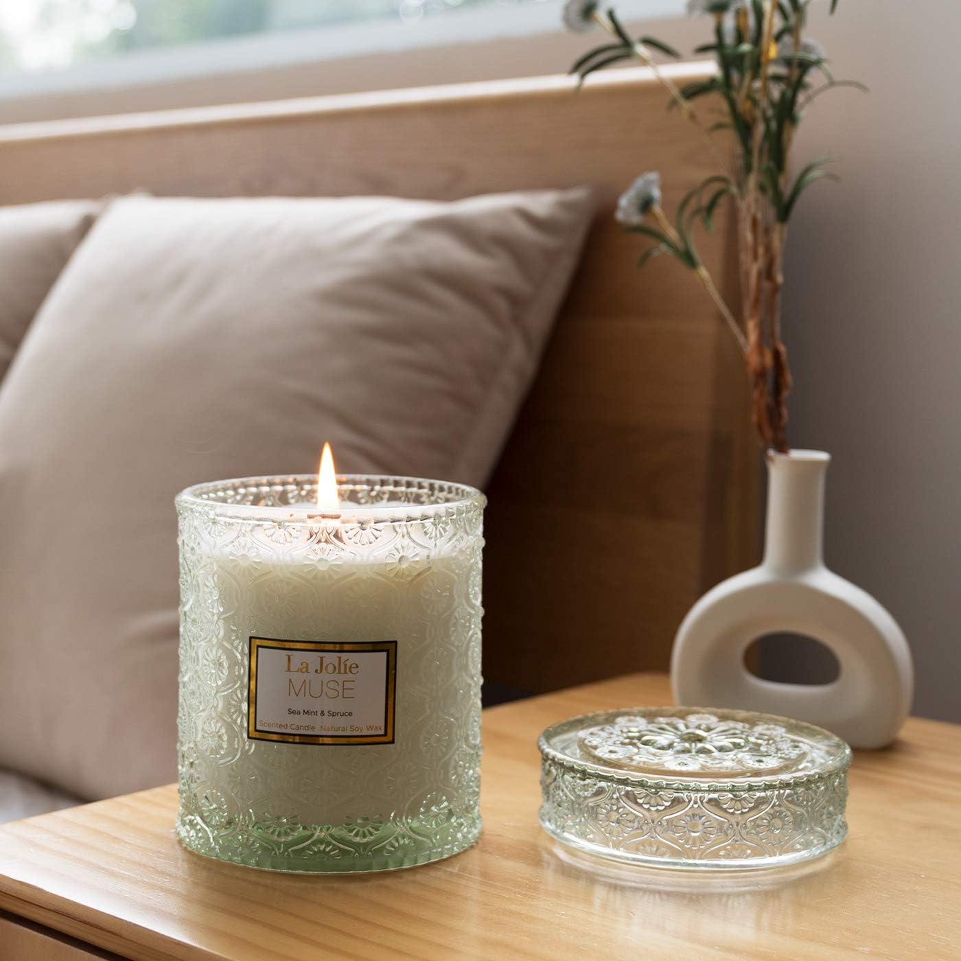 La Jolie Muse Citrus Mint Candle 