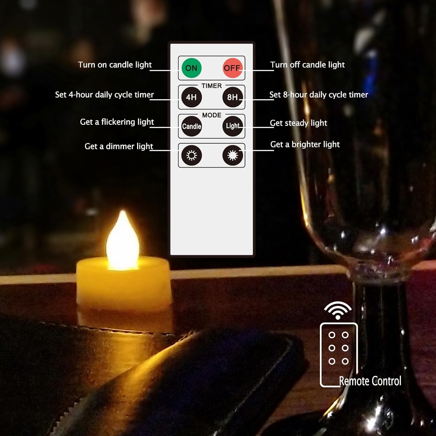 LuxeGlow Outdoor LED Pillar Candle Set – Remote & Timer (3-Pack)