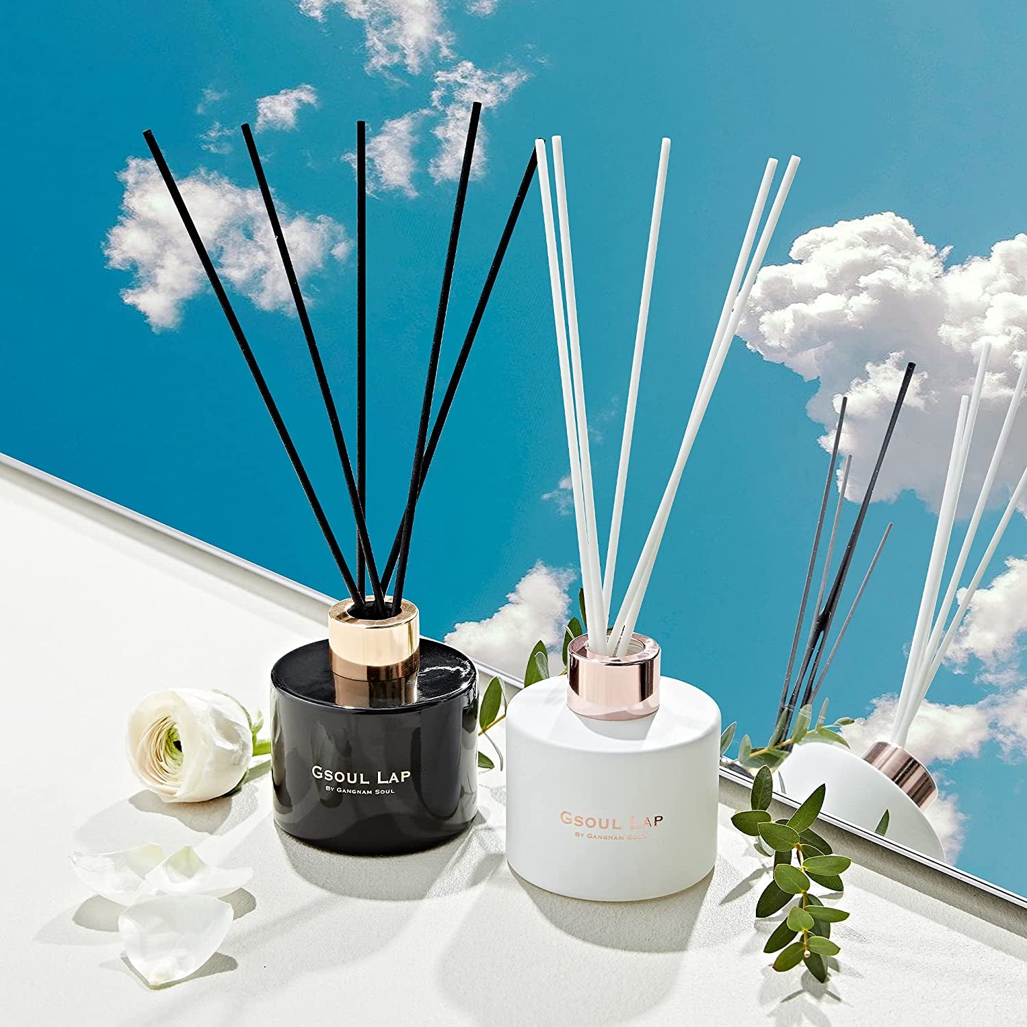 Jasmine Reed Diffuser Set/Fragrance Oil Diffuser Reeds/Scent Diffuser/Fresh Flowers Reed Diffuser Sticks/Room Decor/Office Decor/Home Fragrance Products & Gifts