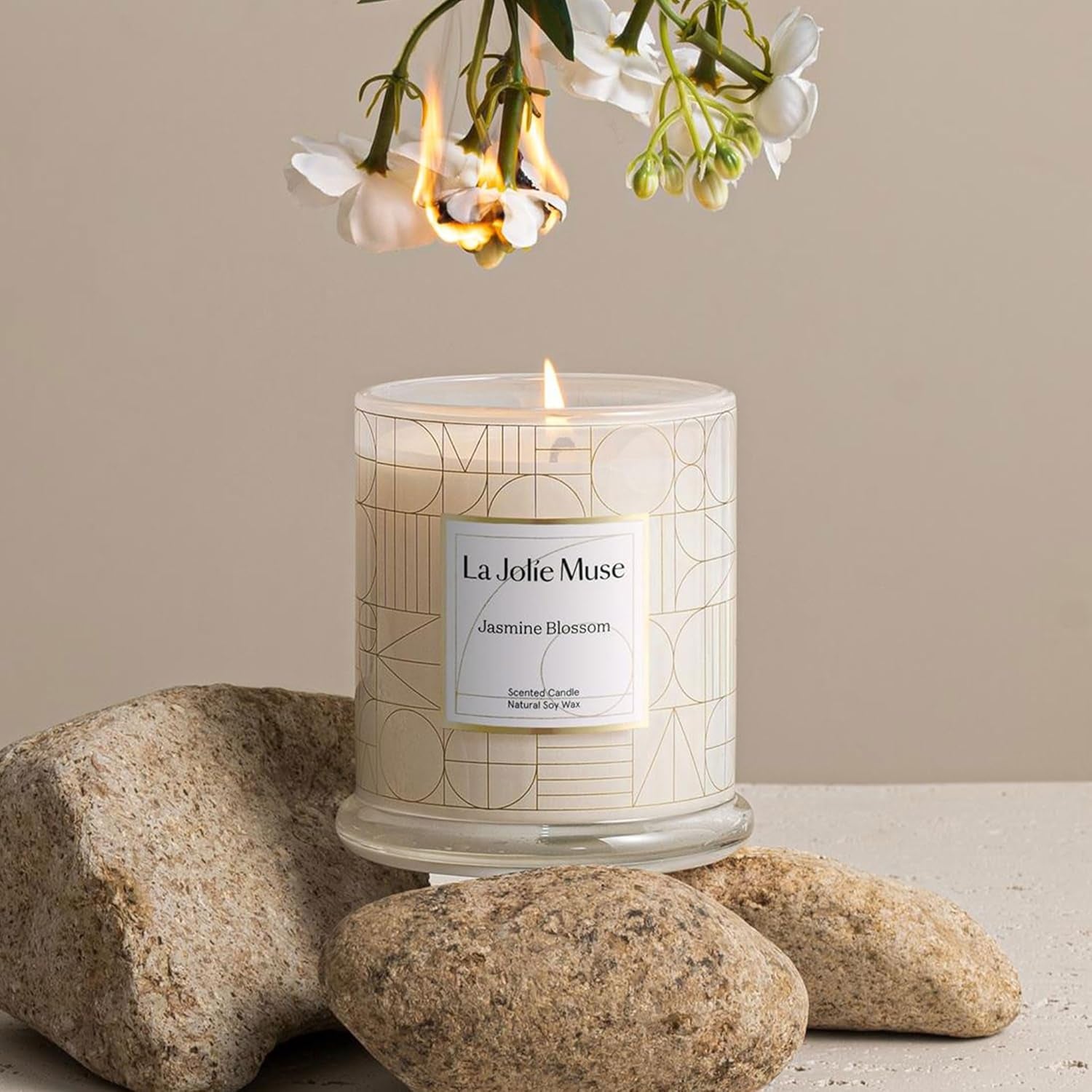 La Jolie Muse Jasmine Scented Candle
