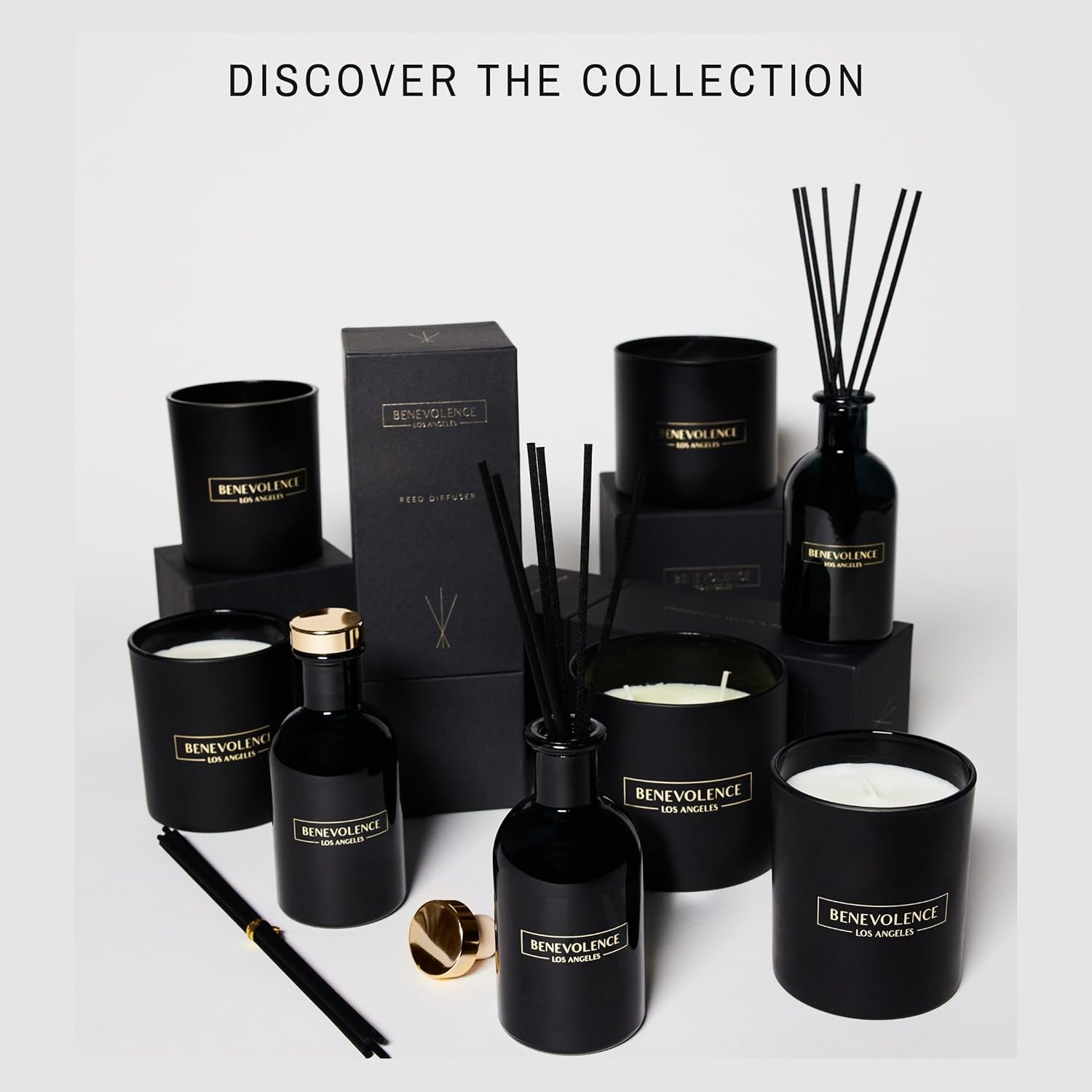 Reed Diffusers for Home, Bergamot & Jasmine Relaxing Fragrance | Aromatherapy Reed Diffuser Sticks with Gift Box, Scented Sticks for Bathroom | Home Décor