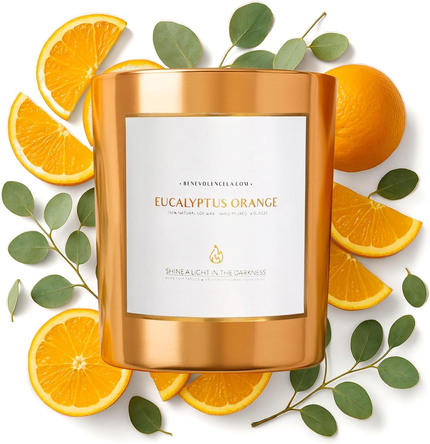 Eucalyptus Orange Luxe Candle
